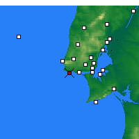 Nearby Forecast Locations - Cascaes - Mapa