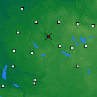 Nearby Forecast Locations - Łobez - Mapa
