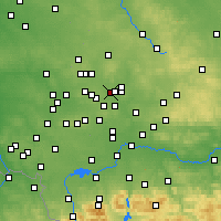 Nearby Forecast Locations - Czeladź - Mapa
