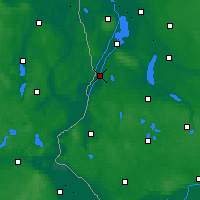 Nearby Forecast Locations - Gryfino - Mapa