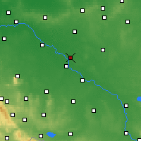 Nearby Forecast Locations - Jelcz-Laskowice - Mapa