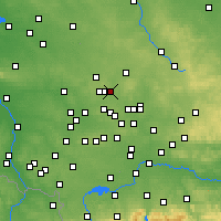 Nearby Forecast Locations - Piekary Śląskie - Mapa