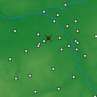 Nearby Forecast Locations - Pruszków - Mapa