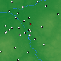 Nearby Forecast Locations - Sulejówek - Mapa
