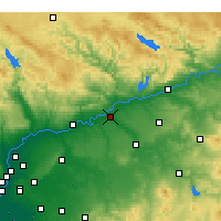 Nearby Forecast Locations - Palma del Río - Mapa
