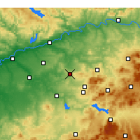 Nearby Forecast Locations - Montilla - Mapa
