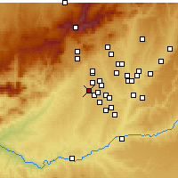 Nearby Forecast Locations - Villaviciosa de Odón - Mapa