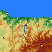 Nearby Forecast Locations - Castrillón - Mapa