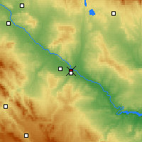 Nearby Forecast Locations - Almozara - Mapa