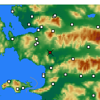 Nearby Forecast Locations - Torbalı - Mapa