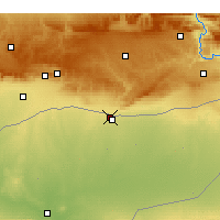 Nearby Forecast Locations - Nísibis - Mapa