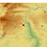 Nearby Forecast Locations - Nizip - Mapa