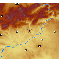 Nearby Forecast Locations - Kâhta - Mapa