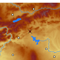 Nearby Forecast Locations - Ergani - Mapa