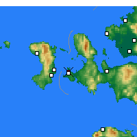 Nearby Forecast Locations - Çeşme - Mapa
