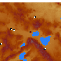 Nearby Forecast Locations - Bolvadin - Mapa