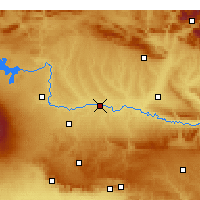 Nearby Forecast Locations - Bismil - Mapa
