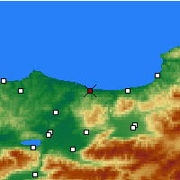 Nearby Forecast Locations - Karasu - Mapa