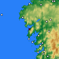 Nearby Forecast Locations - Puerto del Son - Mapa