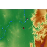 Nearby Forecast Locations - Mandalay - Mapa