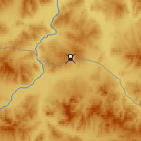 Nearby Forecast Locations - Kiajta - Mapa
