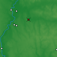 Nearby Forecast Locations - Kulebaki - Mapa