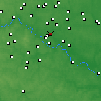 Nearby Forecast Locations - Liúbertsi - Mapa