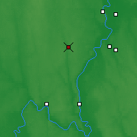 Nearby Forecast Locations - Melenki - Mapa