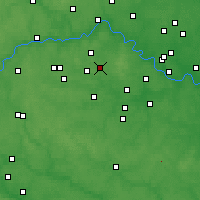 Nearby Forecast Locations - Moskovsky - Mapa