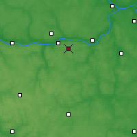 Nearby Forecast Locations - Ozherelye - Mapa