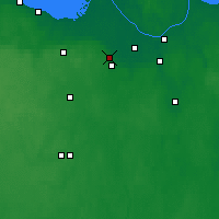 Nearby Forecast Locations - Pushkin - Mapa