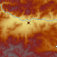 Nearby Forecast Locations - Shagonar - Mapa