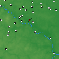 Nearby Forecast Locations - Zhukovski - Mapa