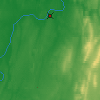 Nearby Forecast Locations - Vuktyl - Mapa