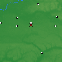 Nearby Forecast Locations - Hlújiv - Mapa