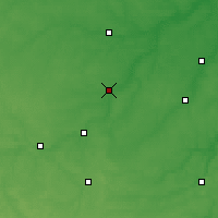 Nearby Forecast Locations - Radomyshl - Mapa