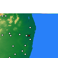 Nearby Forecast Locations - Ambattur - Mapa