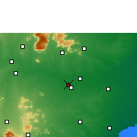 Nearby Forecast Locations - Tiruchirappalli - Mapa