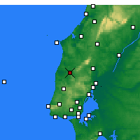 Nearby Forecast Locations - Torres Vedras - Mapa