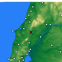 Nearby Forecast Locations - Rio Maior - Mapa