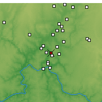 Nearby Forecast Locations - Sharonville - Mapa