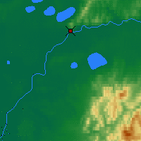 Nearby Forecast Locations - Upper Kalskag - Mapa