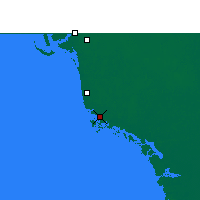 Nearby Forecast Locations - Marco Island - Mapa