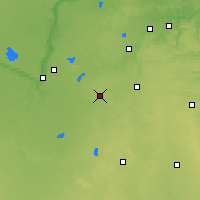 Nearby Forecast Locations - Waseca - Mapa