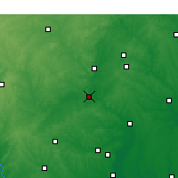 Nearby Forecast Locations - Sanford - Mapa