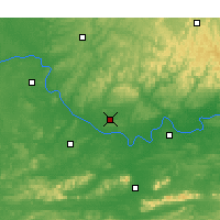 Nearby Forecast Locations - Sallisaw - Mapa