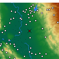 Nearby Forecast Locations - Galt - Mapa