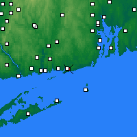 Nearby Forecast Locations - Westerly - Mapa