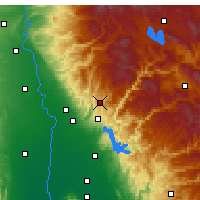 Nearby Forecast Locations - Magalia - Mapa