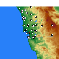 Nearby Forecast Locations - National - Mapa